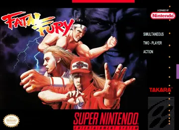 Fatal Fury (USA) box cover front